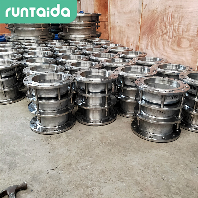 不鏽鋼雙灋蘭限位伸縮接頭